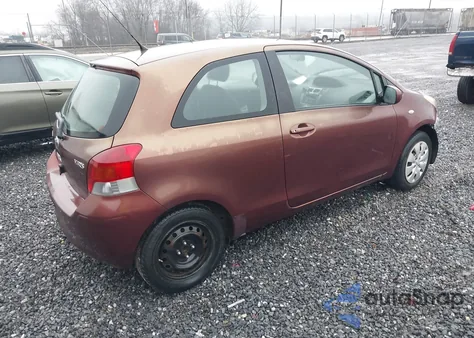 2010 Toyota Yaris z USA, uszkodzony, nr VIN JTDJT4K38A5288249